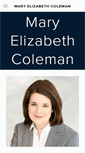 Mobile Screenshot of maryelizabethcoleman.com
